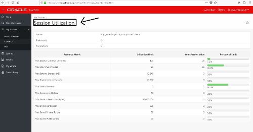 Live SQL Screen VIIII v2